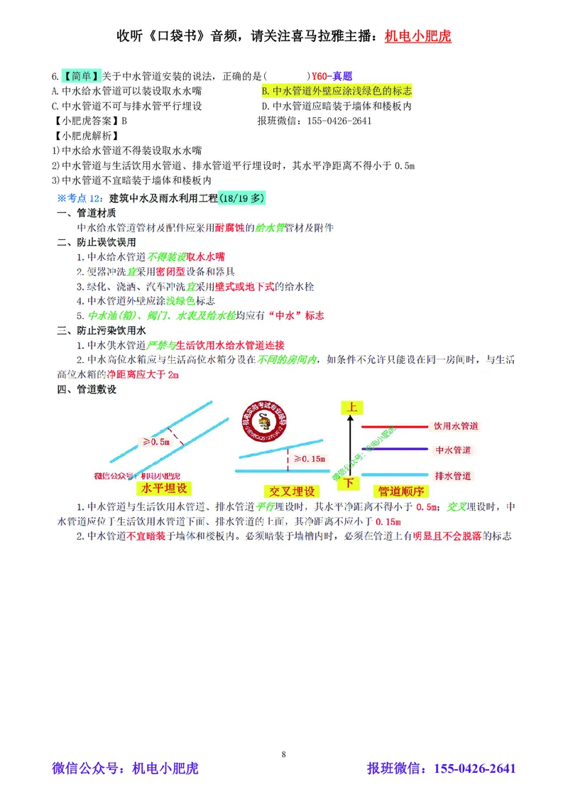 小肥虎-2024一建机电《真题解析》估分版_2026年一级建造师_2026年一建机电_2025年一建机电SVIP_03-习题精析✿实战特训✿模考通关_02-机电《真题解析班》小肥虎SMR