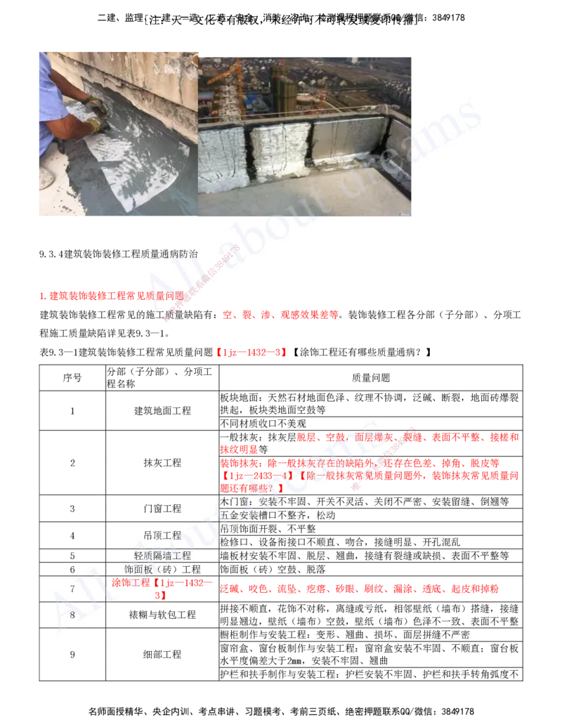 2025-31-第9章-施工质量管理（二）_2026年一级建造师_2026年一建建筑_2025年一建建筑SVIP_02-基础精讲✿高端面授✿深度强化_13-建筑《天一精讲班》周超、徐云博KL_徐云博_讲义