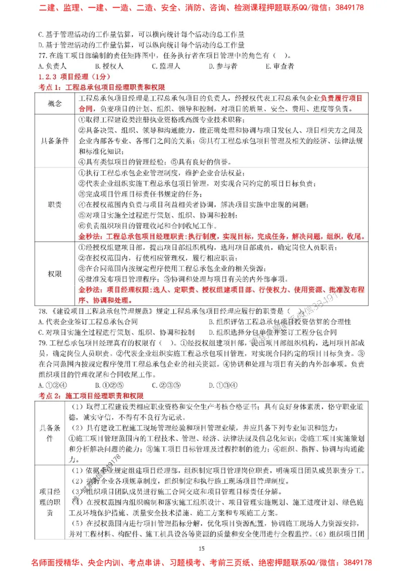 一建管理-集训白皮书_1_2026年一级建造师_2026年一建管理_2025年一建管理SVIP_05-考前密训✿央企特训✿机构普押_52-管理《集训白皮书》SMR推荐