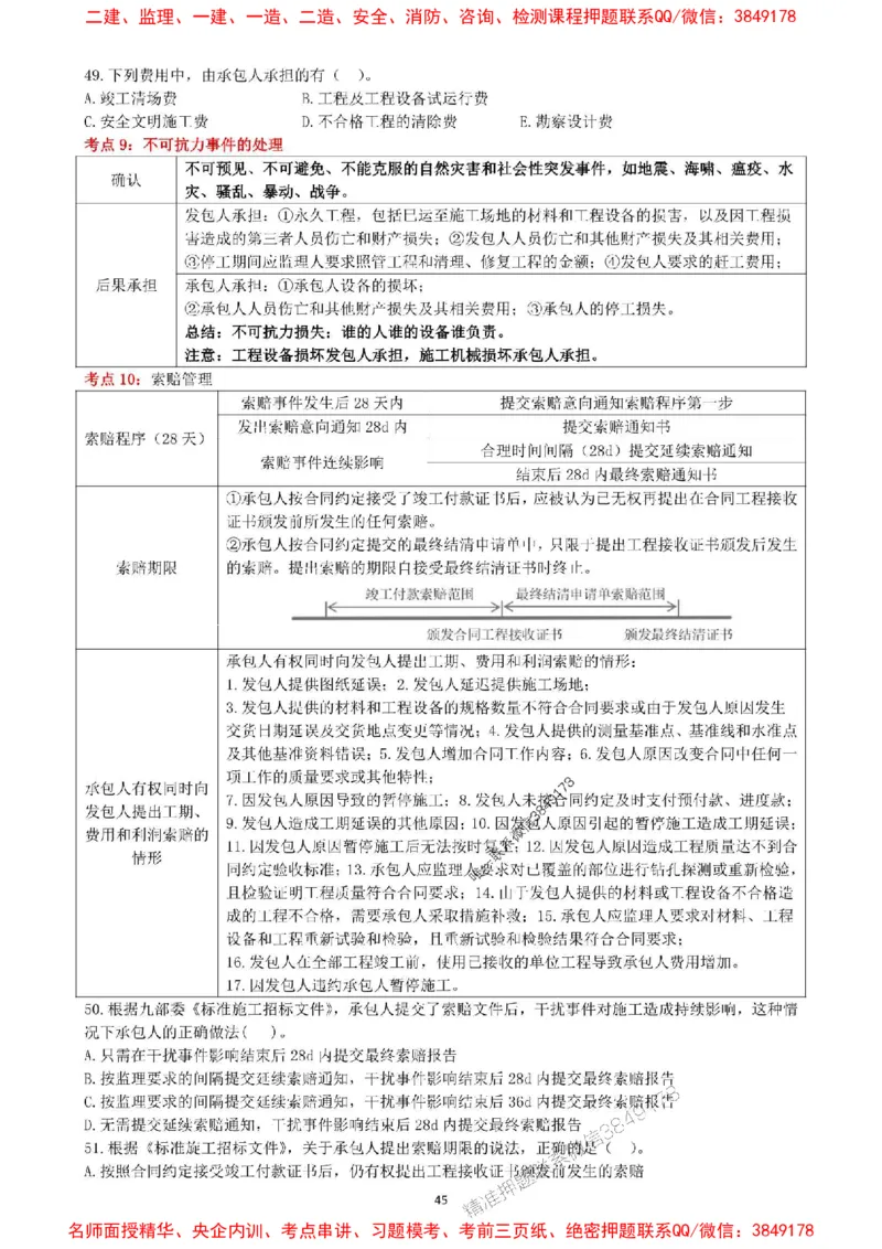 一建管理-集训白皮书_1_2026年一级建造师_2026年一建管理_2025年一建管理SVIP_05-考前密训✿央企特训✿机构普押_52-管理《集训白皮书》SMR推荐