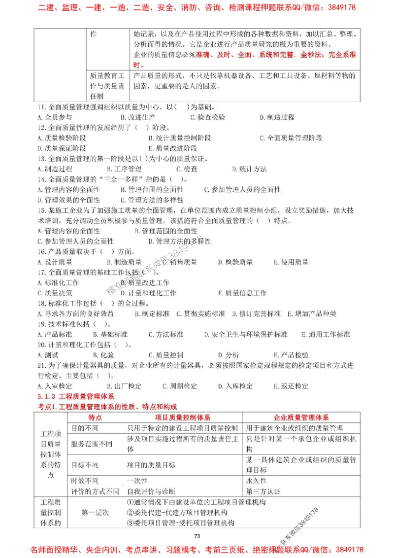 一建管理-集训白皮书_1_2026年一级建造师_2026年一建管理_2025年一建管理SVIP_05-考前密训✿央企特训✿机构普押_52-管理《集训白皮书》SMR推荐