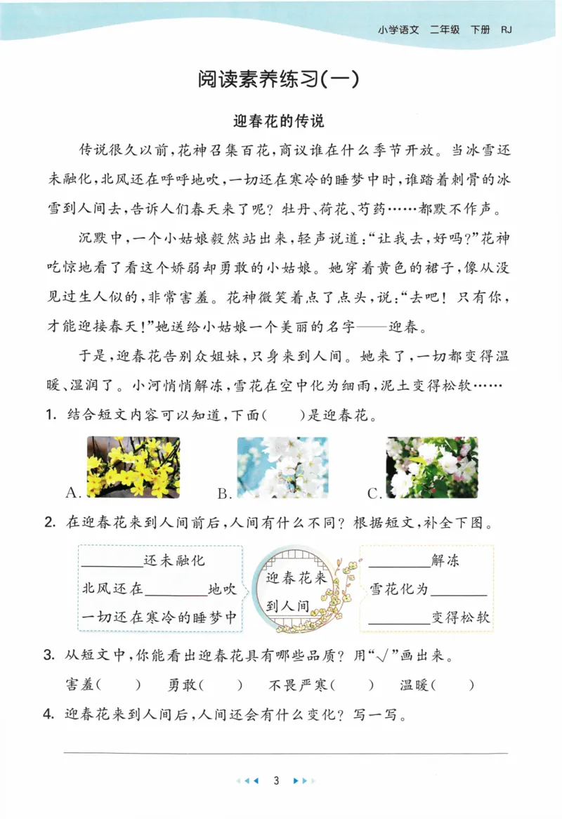 《53天天练》23春语文2年级下册（RJ）_二年级上下册资料_小学二年级学习资料-25年更新版_2-02、小学二年级语文下册_2-2-2、练习题、作业、试题、试卷_电子册类