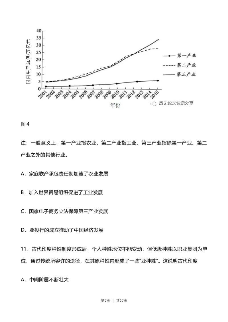 2023年高考历史试卷（河北）（解析卷）_历史历年高考真题_新&middot;Word版2008-2025&middot;高考历史真题_历史（按省份分类）2008-2025_2008-2024&middot;（河北）历史高考真题