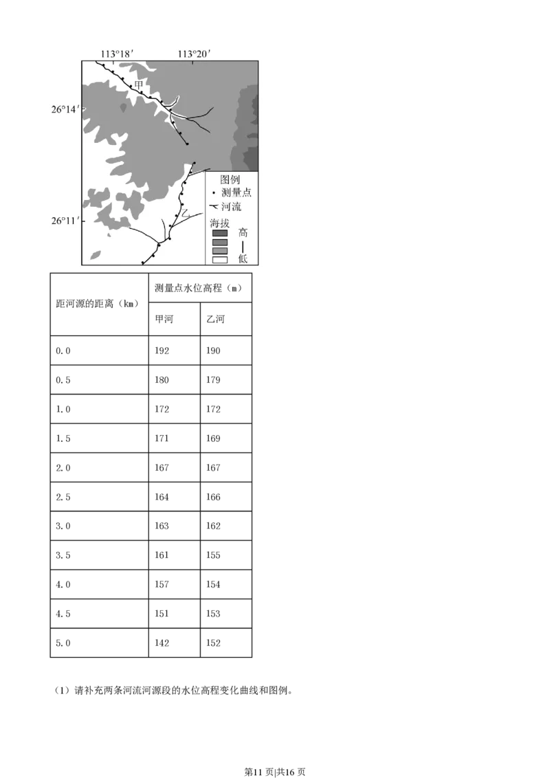 2023年高考地理试卷（湖南）（解析卷）_地理历年高考真题_新&middot;PDF版2008-2025&middot;高考地理真题_地理（按省份分类）2008-2025_2008-2025&middot;（湖南）地理高考真题