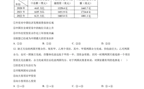 2023年高考政治试卷（辽宁）（空白卷）_政治历年高考真题_新&middot;Word版2008-2025&middot;高考政治真题_政治（按年份分类）2008-2025_2023&middot;政治高考真题