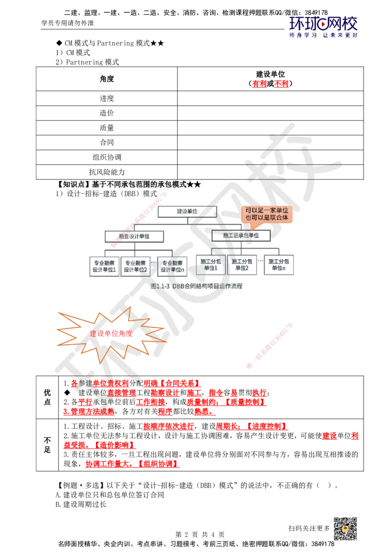 03.第3讲-11工程项目投资管理与实施3_2026年一级建造师_2026年一建管理_2025年一建管理SVIP_02-基础精讲✿高端面授✿深度强化_25-管理《考点精讲班》张君、郑春秋HQ_郑春秋_讲义
