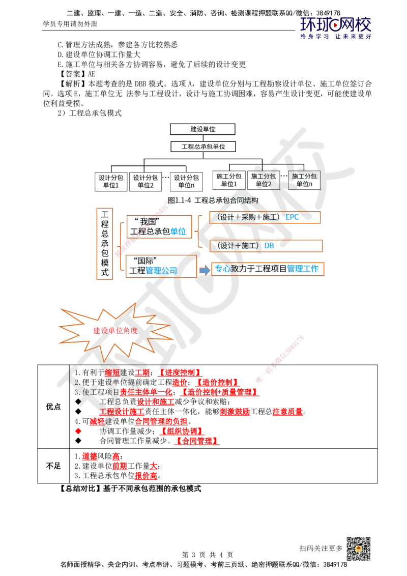 03.第3讲-11工程项目投资管理与实施3_2026年一级建造师_2026年一建管理_2025年一建管理SVIP_02-基础精讲✿高端面授✿深度强化_25-管理《考点精讲班》张君、郑春秋HQ_郑春秋_讲义