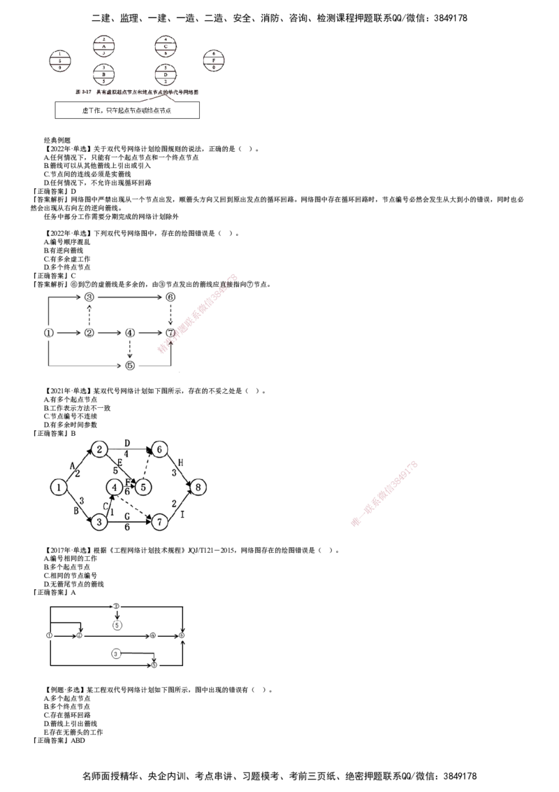 第04讲　工程网络计划技术（一）_2026年一级建造师_2026年一建管理_2025年一建管理SVIP_02-基础精讲✿高端面授✿深度强化_04-管理《基础精讲班》李娜JG