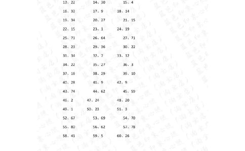 80以内混合加减第61-80篇答案_小学数学口算竖式脱式计算应用题一二三四五六年级上下册电_小学数学口算题库电子版（1-6）_小学数学口算一年级_口算题适合1年级(含答案）