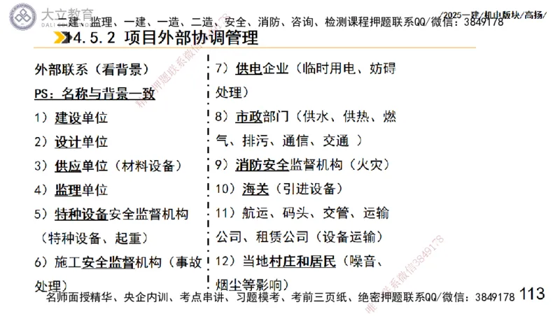 W2025一建机电-高扬-管理板块0_2026年一级建造师_2026年一建机电_2025年一建机电SVIP_01-精华文档✿电子教材✿历年真题_81-机电《板块刷题资料+总结图表》DL