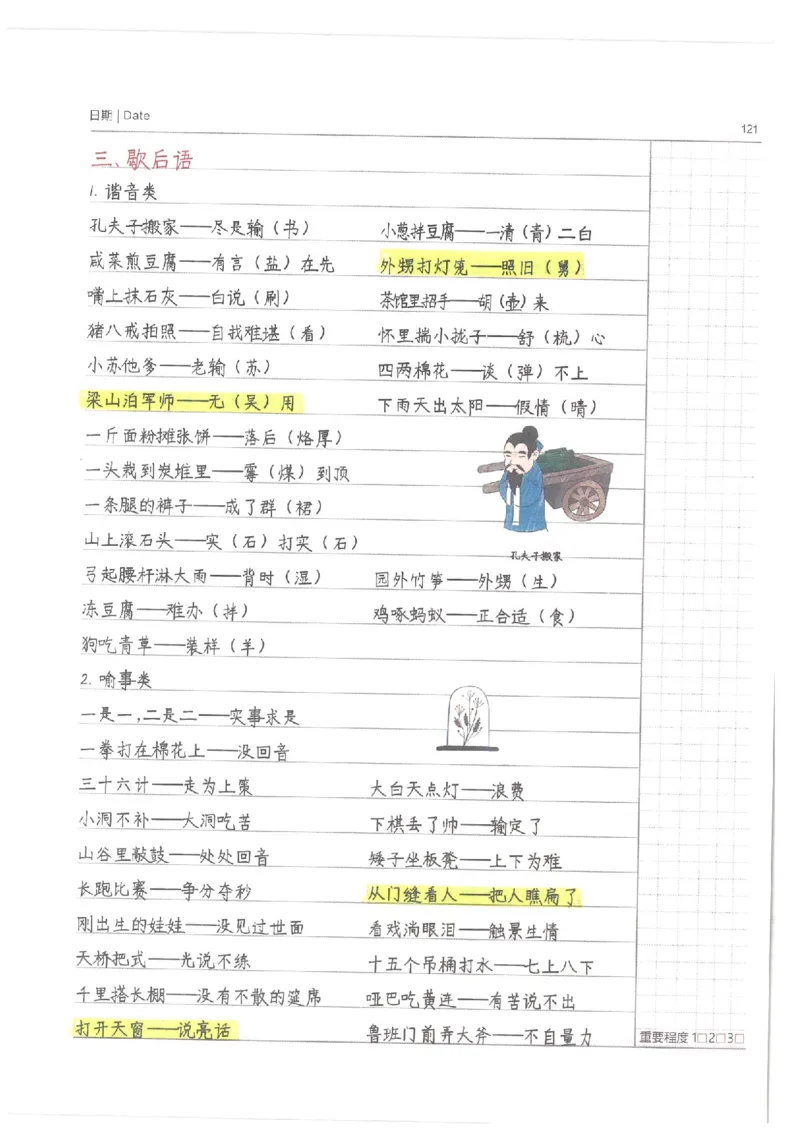语文小学学霸笔记_上册_小学语数英&mdash;学霸笔记