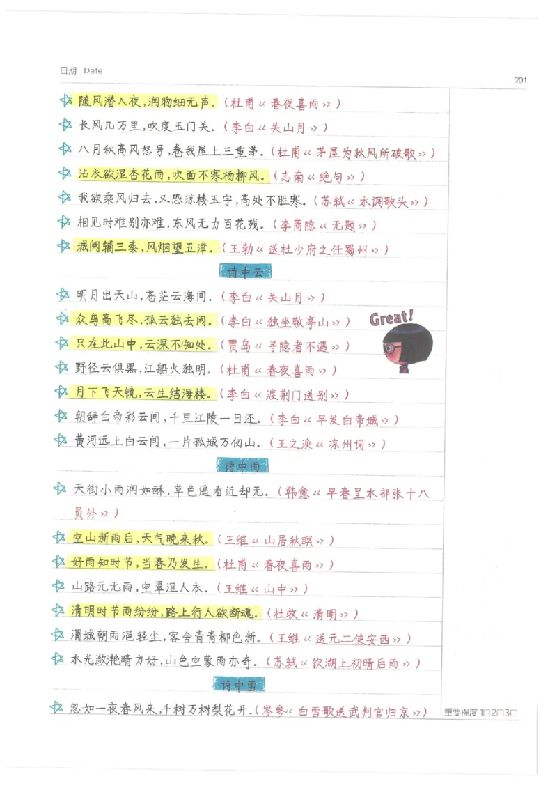 语文小学学霸笔记_上册_小学语数英&mdash;学霸笔记