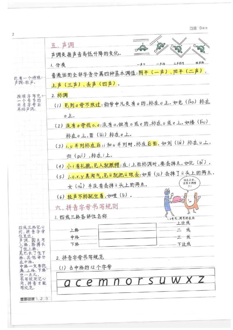 语文小学学霸笔记_上册_小学语数英&mdash;学霸笔记