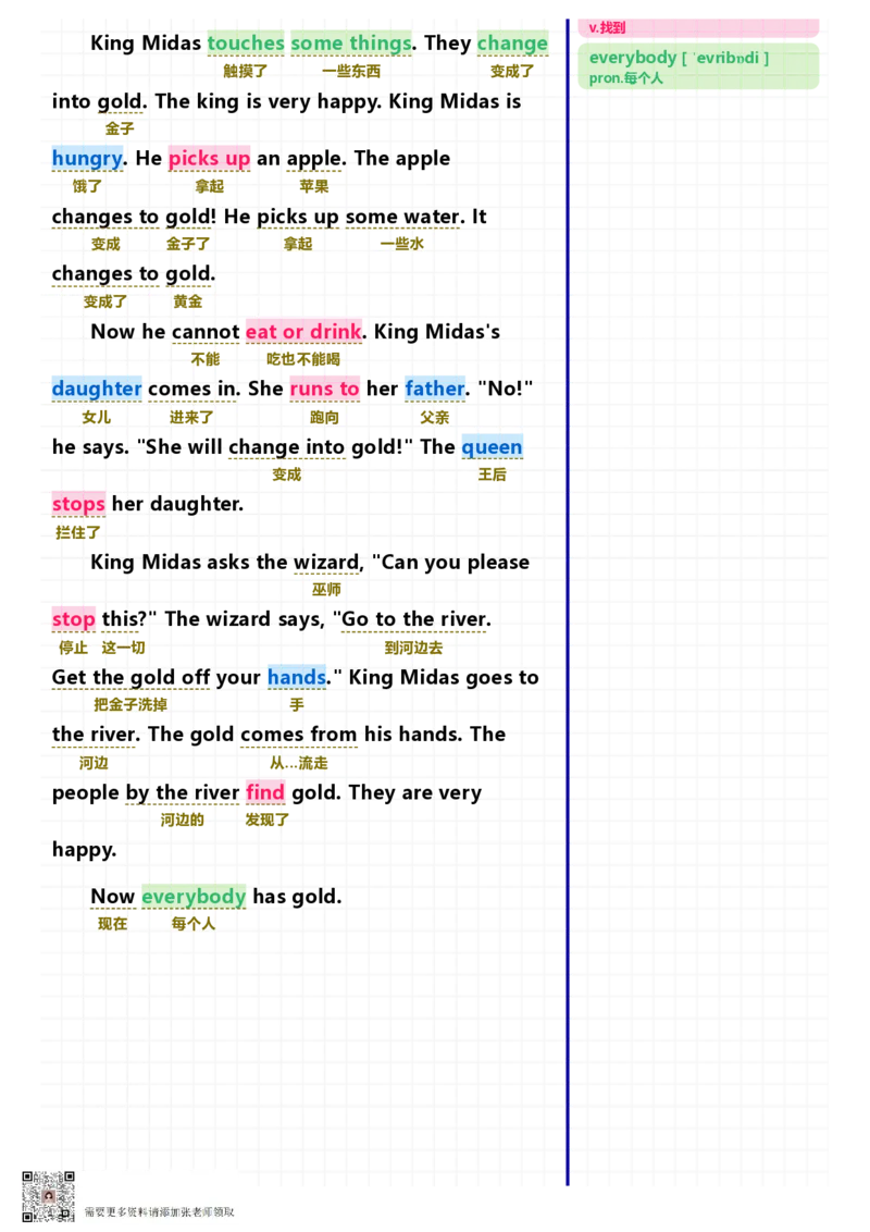 40篇短文记完小学1000核心词汇文章_Password_Removed_一年级上下册资料_一年级上册小红书同款资料_一年级(1)