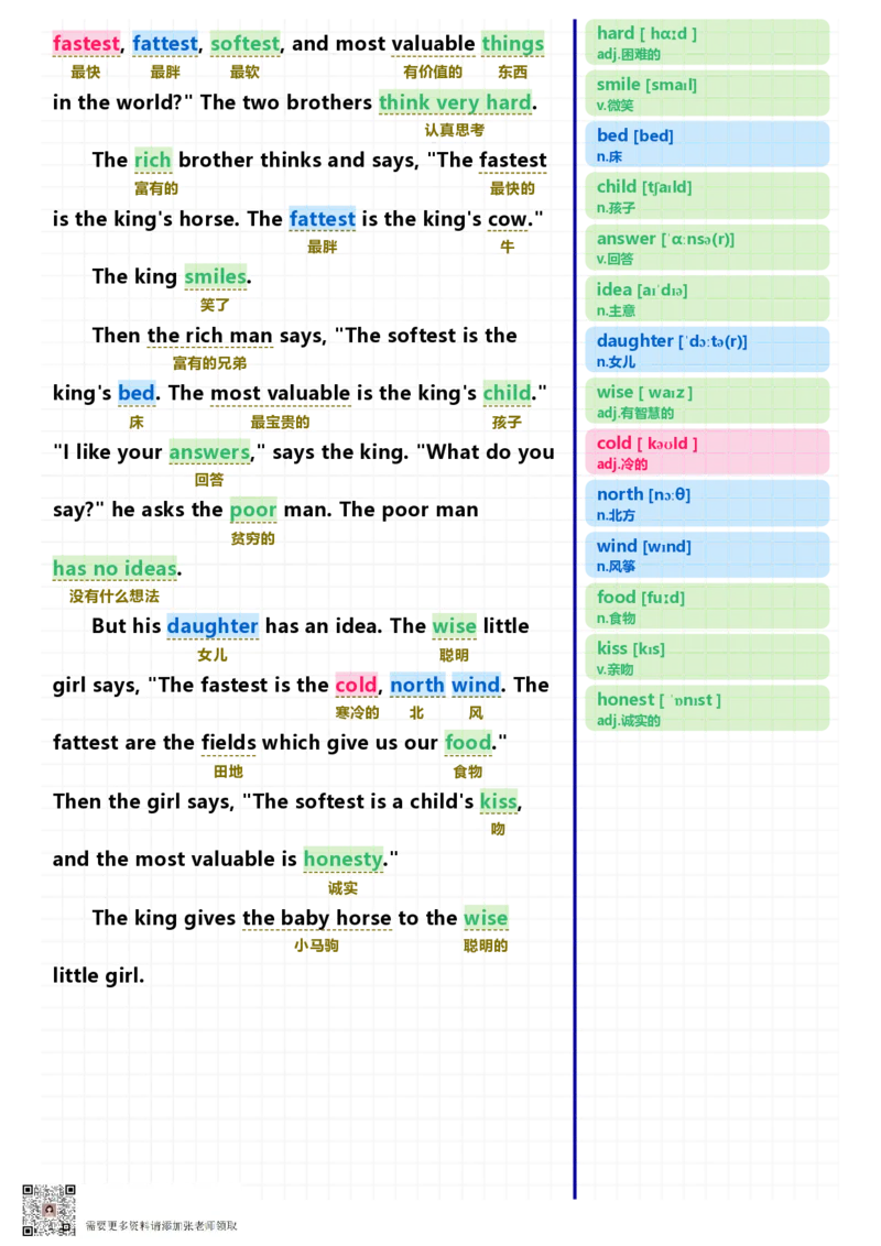40篇短文记完小学1000核心词汇文章_Password_Removed_一年级上下册资料_一年级上册小红书同款资料_一年级(1)
