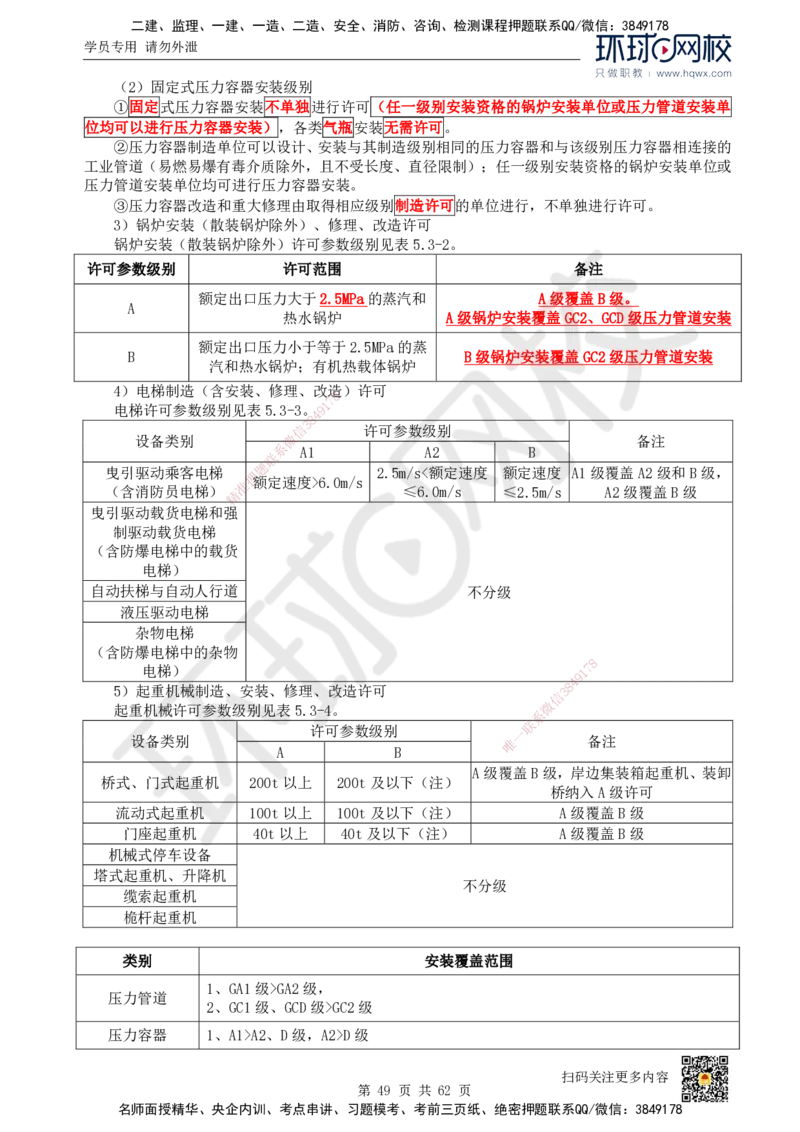 HQ-机电-精选考点_2026年一级建造师_2026年一建机电_2025年一建机电SVIP_01-精华文档✿电子教材✿历年真题_32-机电《精选考点》HQ