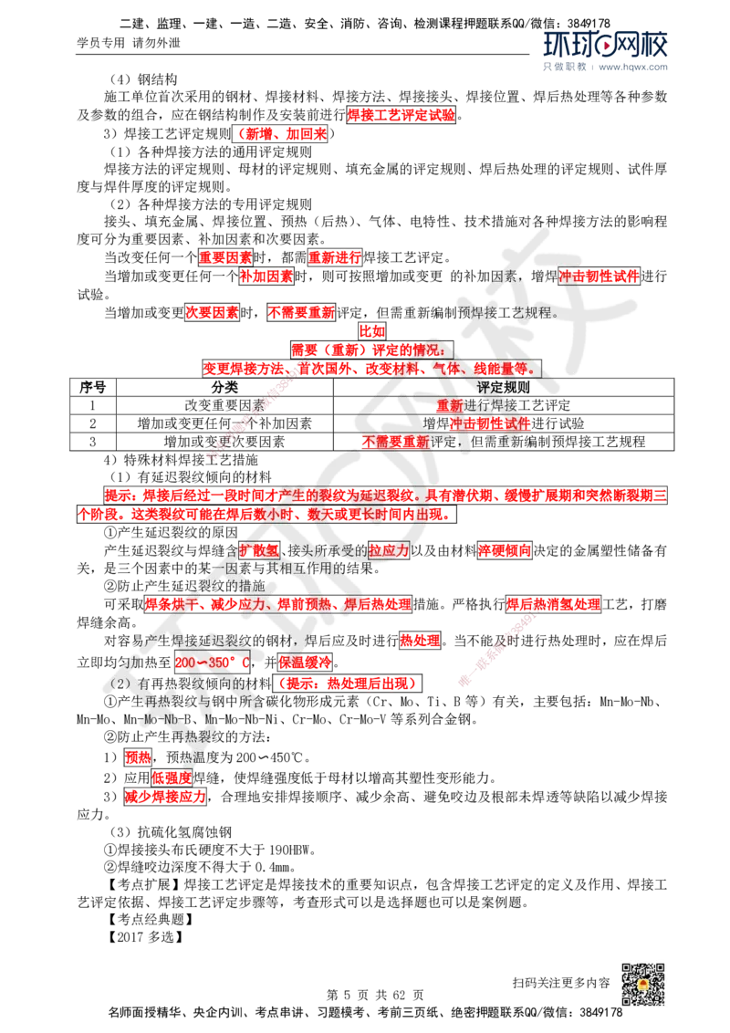 HQ-机电-精选考点_2026年一级建造师_2026年一建机电_2025年一建机电SVIP_01-精华文档✿电子教材✿历年真题_32-机电《精选考点》HQ