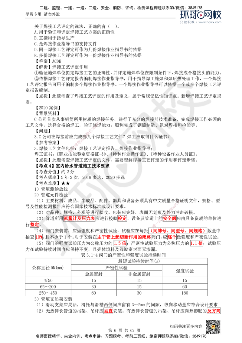 HQ-机电-精选考点_2026年一级建造师_2026年一建机电_2025年一建机电SVIP_01-精华文档✿电子教材✿历年真题_32-机电《精选考点》HQ