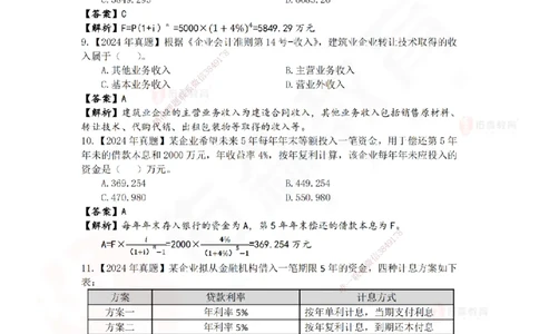 2024年一建《工程经济》真题及答案解析佑森教育叶虎翼独家解析_2026年一级建造师_2026年一建经济_2025年一建经济SVIP_01-精华文档✿电子教材✿历年真题_02-历年真题PDF