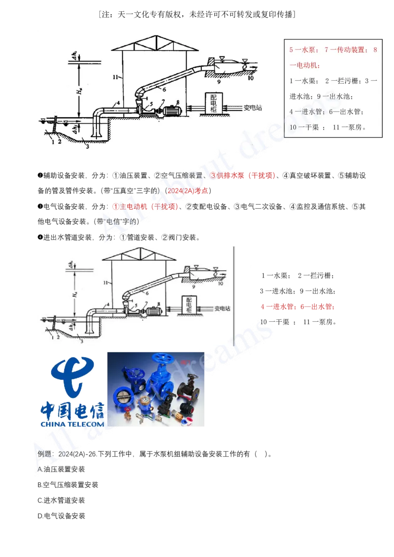 2025-46-第1篇-第6章-6.2-泵站与水电站的布置及机组安装_2026年一级建造师_2026年一建水利_2025年一建水利SVIP_02-基础精讲✿高端面授✿深度强化_12-水利《天一精讲班》李想KL_讲义