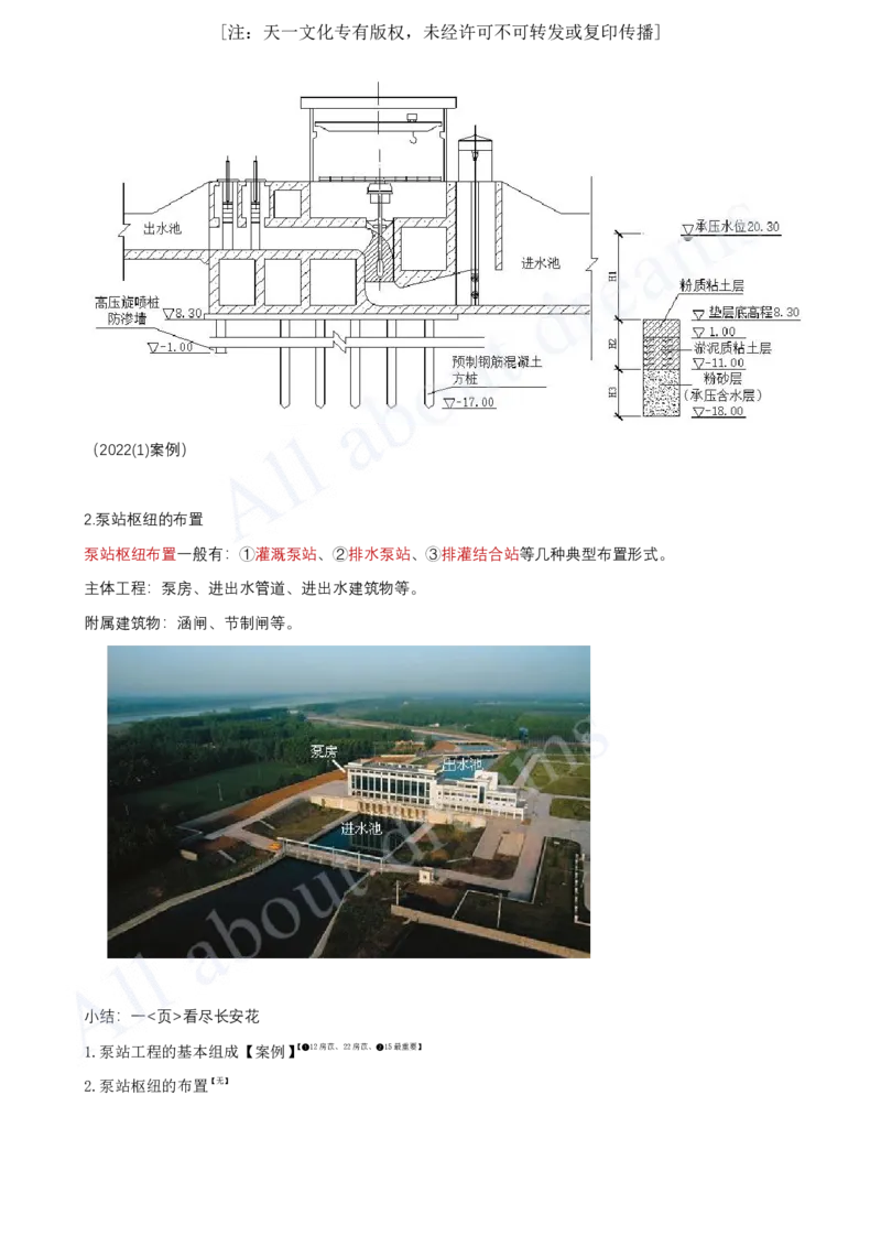 2025-46-第1篇-第6章-6.2-泵站与水电站的布置及机组安装_2026年一级建造师_2026年一建水利_2025年一建水利SVIP_02-基础精讲✿高端面授✿深度强化_12-水利《天一精讲班》李想KL_讲义
