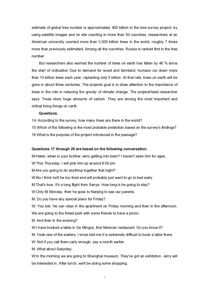 2022年高考英语试卷（上海）（春考）（答案卷）_英语历年高考真题_新&middot;PDF版2008-2025&middot;高考英语真题_英语（按试卷类型分类）2008-2025_自主命题卷&middot;英语（2008-2025）