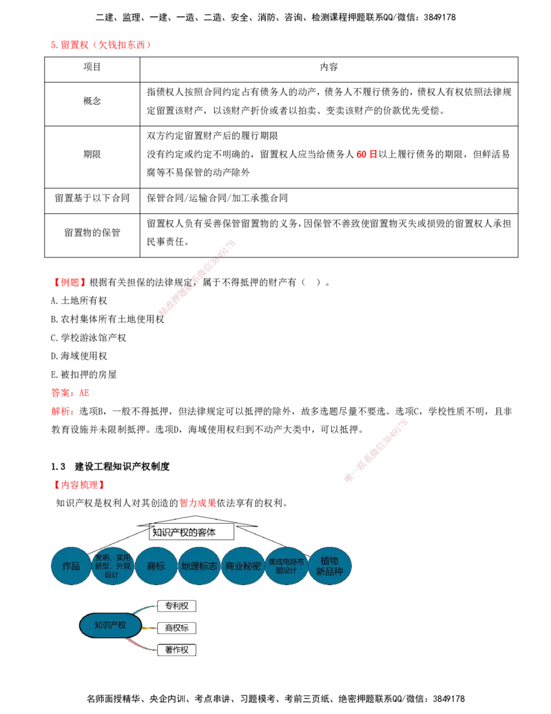 打印版（7月26日）-王竹梅-一建法规-考前密训（集训班）_2026年一建法规_2025年一建法规SVIP_04-冲刺串讲✿考点强化✿小灶集训_19-法规《考前集训班》王竹梅CSW_讲义