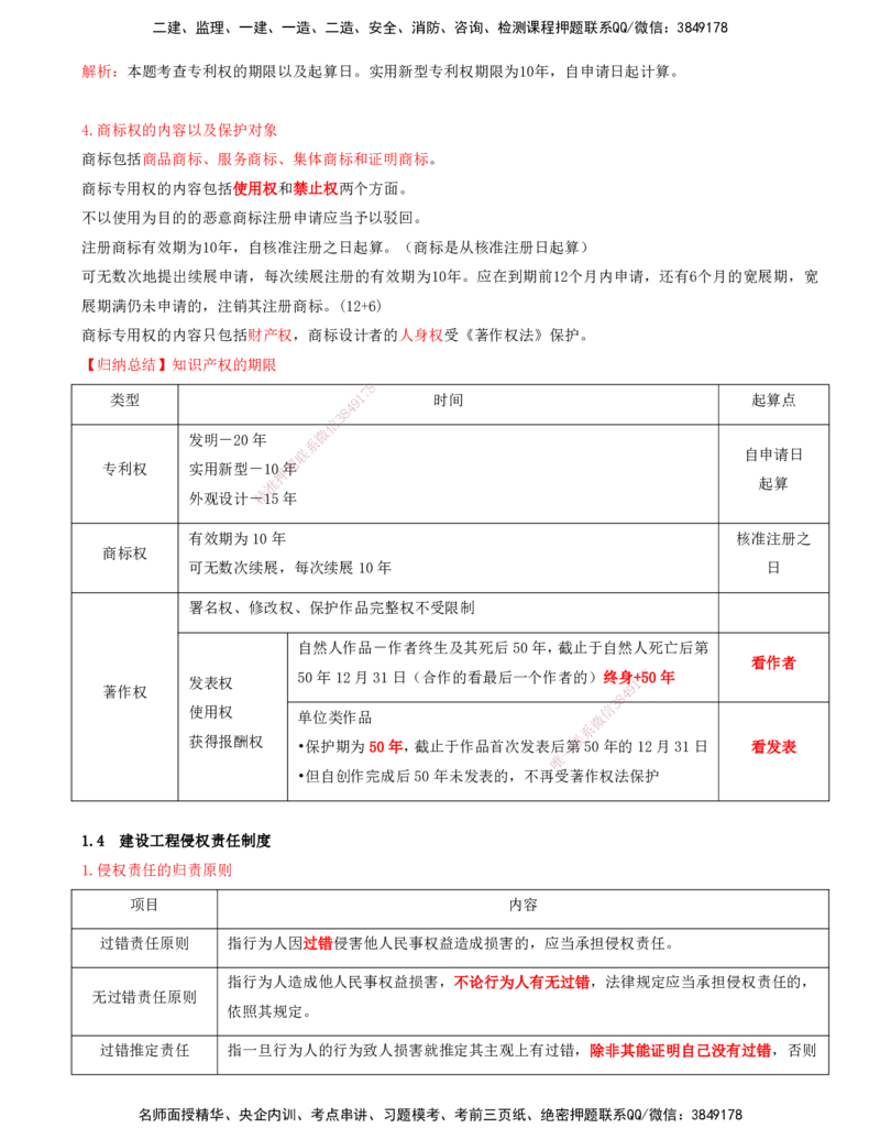 打印版（7月26日）-王竹梅-一建法规-考前密训（集训班）_2026年一建法规_2025年一建法规SVIP_04-冲刺串讲✿考点强化✿小灶集训_19-法规《考前集训班》王竹梅CSW_讲义