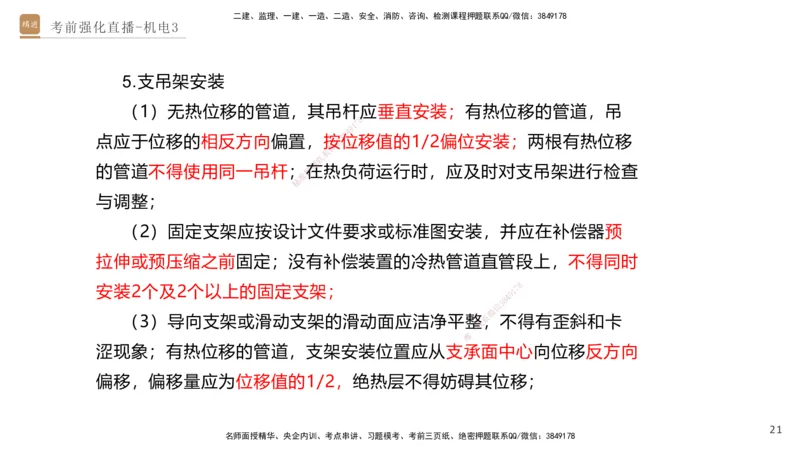 03.2025石莉-考前强化直播-机电实务3_2026年一级建造师_2026年一建机电_2025年一建机电SVIP_04-冲刺串讲✿考点强化✿小灶集训_53-机电《考前强化直播》石莉HX_讲义