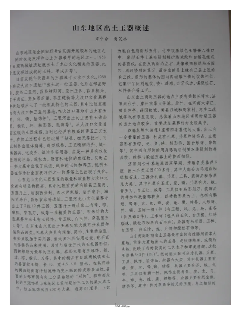 中国出土玉器全集(4)山东_部分1_X018-玉石珠宝鉴定教程最新合集_5、玉石鉴定专题全套课程_玉石电子书_中国出土玉石全集