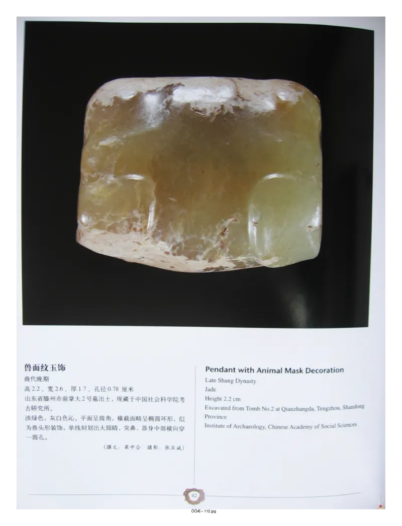 中国出土玉器全集(4)山东_部分1_X018-玉石珠宝鉴定教程最新合集_5、玉石鉴定专题全套课程_玉石电子书_中国出土玉石全集