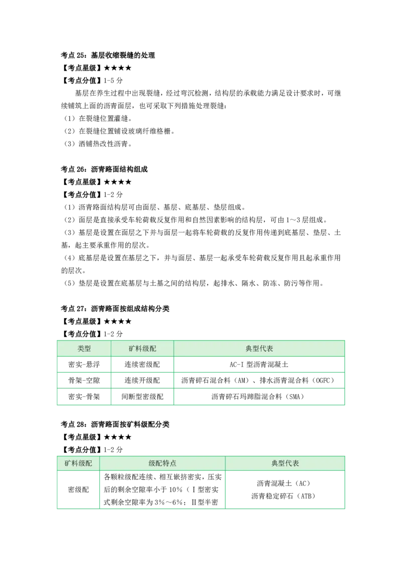 一建公路-考前必看80点_2026年一级建造师_2026年一建公路_2025年一建公路SVIP_05-考前密训✿央企特训✿机构普押_63-公路《考前必看80点》SMR