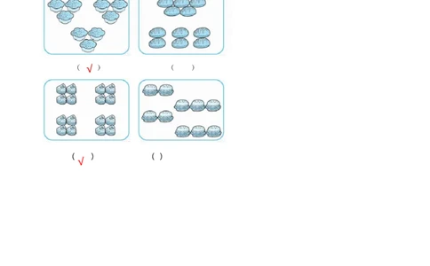7.1小数目物品平均分_二年级上下册资料_二年级语数英上下册学习资料_3-7-3、小学二年级数学上册_北师大版_2、同步练习_第七单元分一分与除法