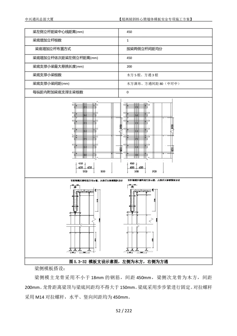 中兴通讯总部大厦项目-超高倾斜核心筒墙体模架安全专项施工方案_2021-2023年优秀施组方案_施工方案_中兴通讯总部大厦项目-超高倾斜核心筒墙体模架安全专项施工方案_01施工方案