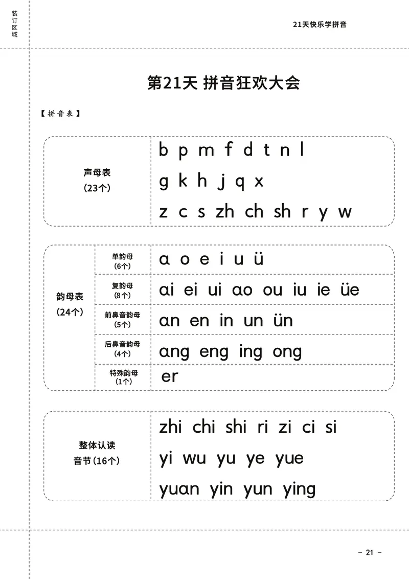 罐罐熊拼音课-课程讲义_拼音专项
