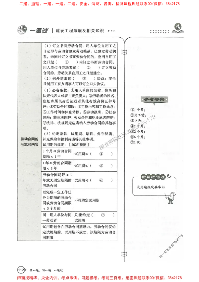 一建法规-一建一遍过-高频考点默写本（25年新版）_2026年一建法规_2025年一建法规SVIP_01-精华文档✿电子教材✿历年真题_59-法规《高频考点默写本-新版》SMR推荐