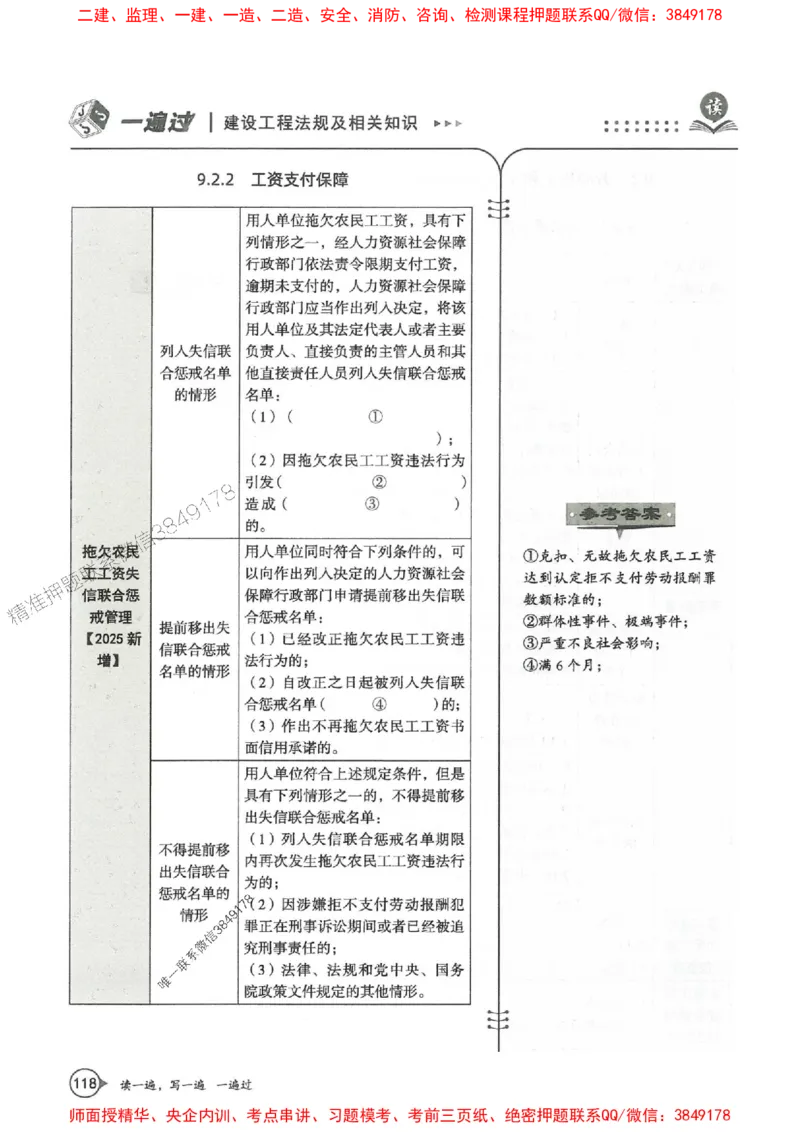 一建法规-一建一遍过-高频考点默写本（25年新版）_2026年一建法规_2025年一建法规SVIP_01-精华文档✿电子教材✿历年真题_59-法规《高频考点默写本-新版》SMR推荐