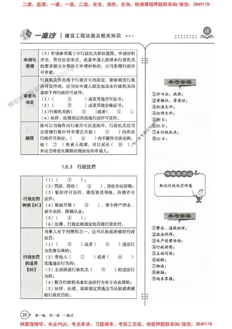 一建法规-一建一遍过-高频考点默写本（25年新版）_2026年一建法规_2025年一建法规SVIP_01-精华文档✿电子教材✿历年真题_59-法规《高频考点默写本-新版》SMR推荐