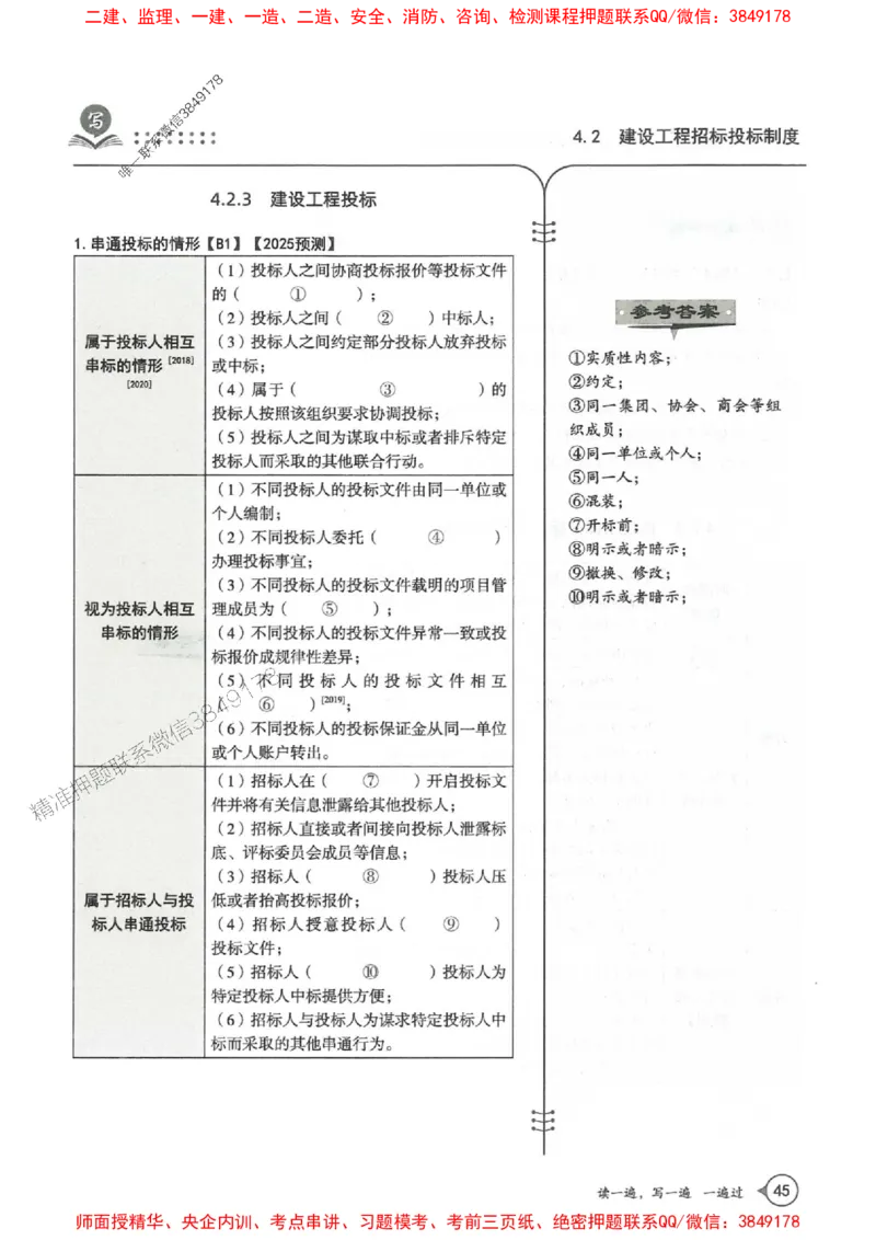 一建法规-一建一遍过-高频考点默写本（25年新版）_2026年一建法规_2025年一建法规SVIP_01-精华文档✿电子教材✿历年真题_59-法规《高频考点默写本-新版》SMR推荐