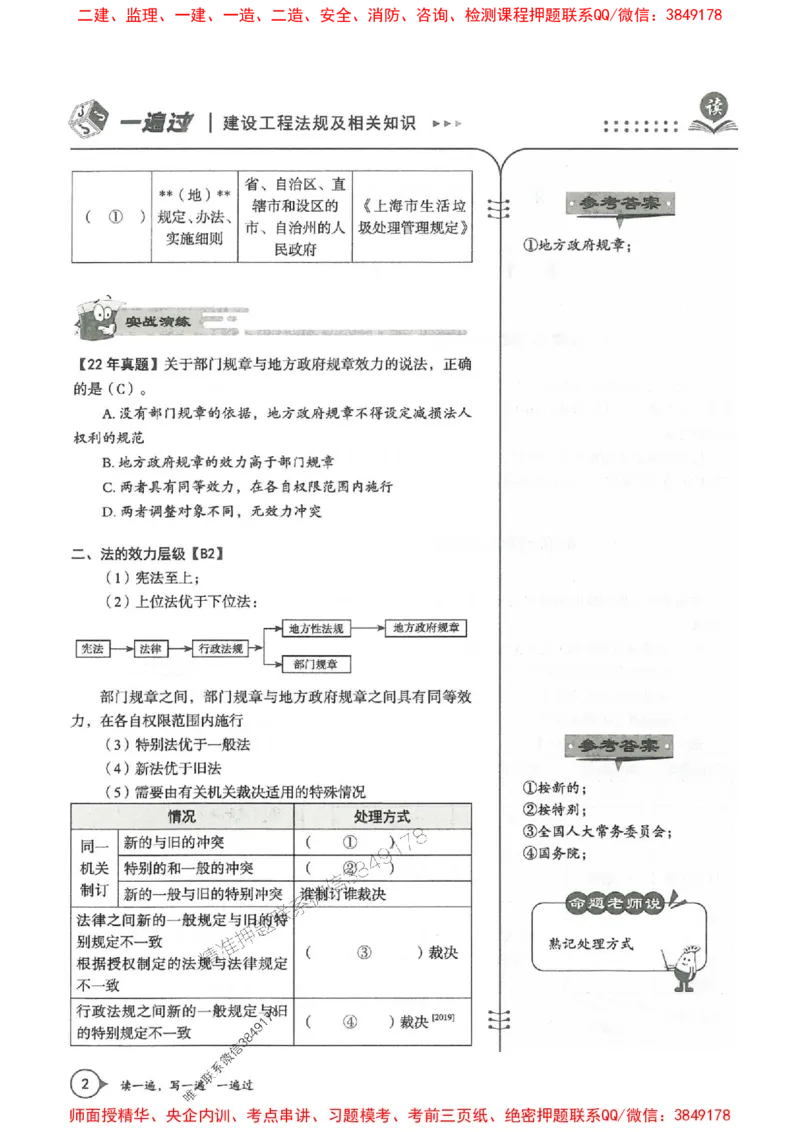 一建法规-一建一遍过-高频考点默写本（25年新版）_2026年一建法规_2025年一建法规SVIP_01-精华文档✿电子教材✿历年真题_59-法规《高频考点默写本-新版》SMR推荐