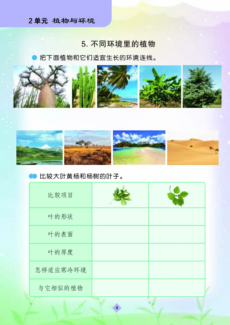 苏教版3年级科学下册活动手册_全部版本&bull;小学科学电子课本_苏教版小学科学电子课本