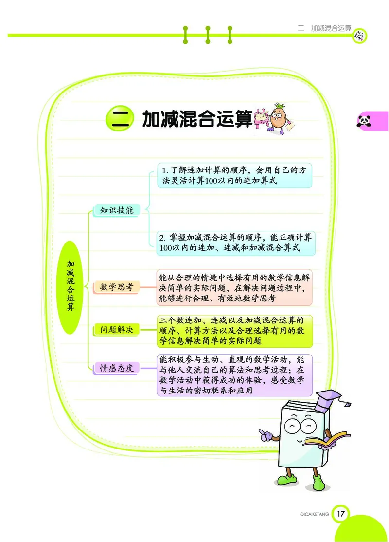 《七彩课堂》数学2年级上册（JJ）_二年级上下册资料_小学二年级学习资料-25年更新版_2-03、小学二年级数学上册_2-3-2、练习题、作业、试题、试卷_冀教版_电子册类