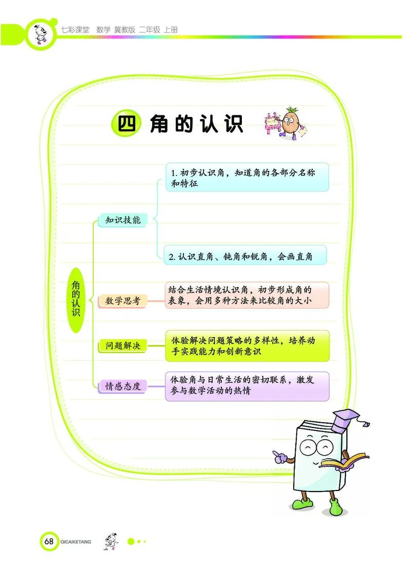 《七彩课堂》数学2年级上册（JJ）_二年级上下册资料_小学二年级学习资料-25年更新版_2-03、小学二年级数学上册_2-3-2、练习题、作业、试题、试卷_冀教版_电子册类