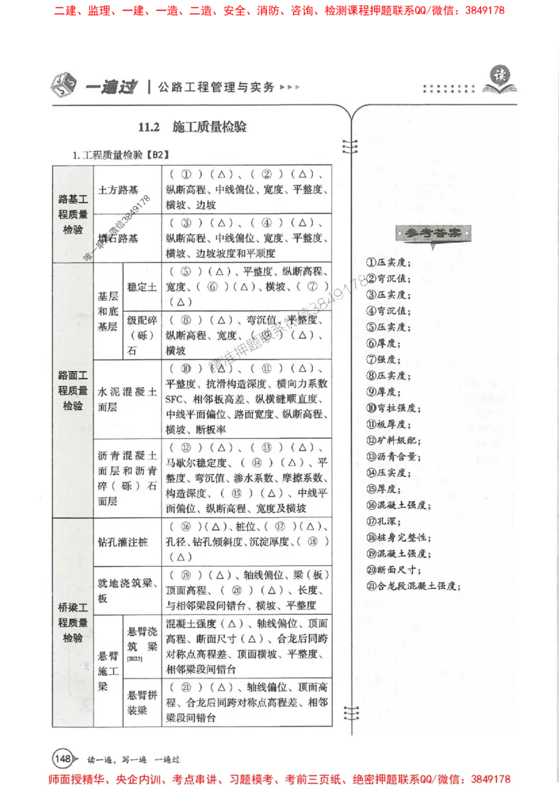 一建公路-一建一遍过-高频考点默写本（25年新版）_2026年一级建造师_2026年一建公路_2025年一建公路SVIP_01-精华文档✿电子教材✿历年真题