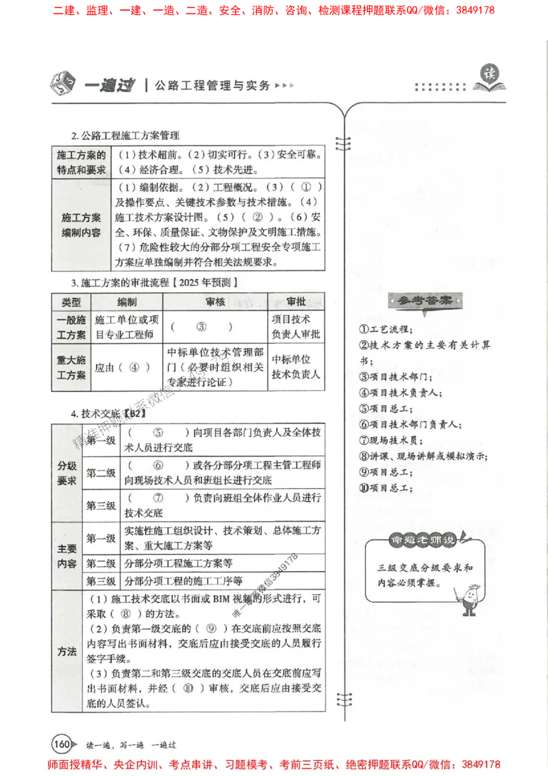 一建公路-一建一遍过-高频考点默写本（25年新版）_2026年一级建造师_2026年一建公路_2025年一建公路SVIP_01-精华文档✿电子教材✿历年真题