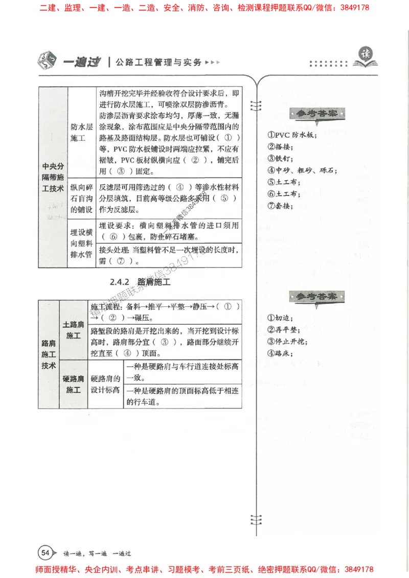 一建公路-一建一遍过-高频考点默写本（25年新版）_2026年一级建造师_2026年一建公路_2025年一建公路SVIP_01-精华文档✿电子教材✿历年真题