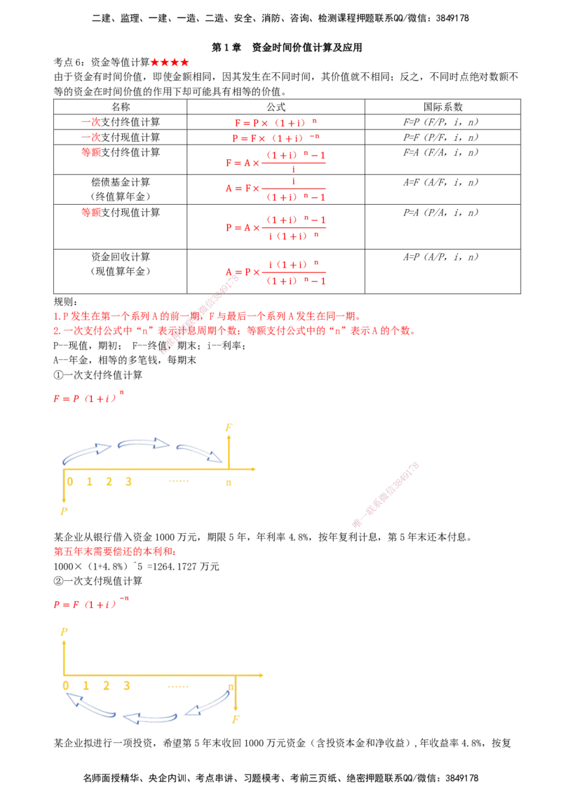 03.03-第1章-资金时间价值计算及应用（三）_2026年一级建造师_2026年一建经济_2026年一建经济SVIP_2026一建经济SVIP_02-基础精讲✿高端面授✿深度强化_讲义