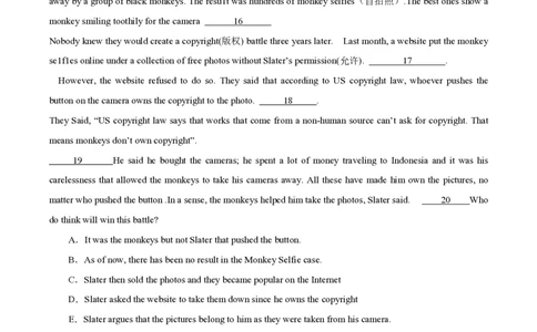 2025年广东普高学考英语仿真模拟卷03（考试版）_普高真题卷_英语模拟卷_2025年普高学考模拟3套--英语_2025年广东普高学考英语仿真模拟卷03