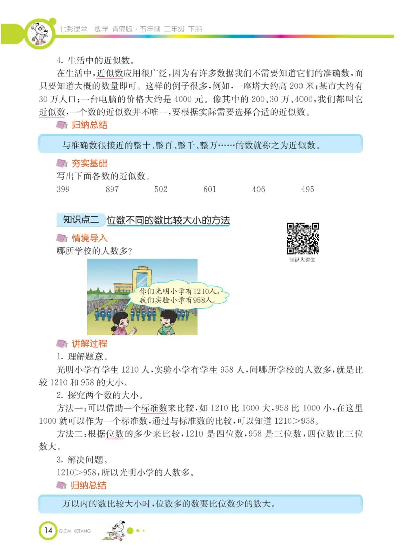 《七彩课堂》数学2年级下册（54QD）_二年级上下册资料_小学二年级学习资料-25年更新版_2-04、小学二年级数学下册_2-4-2、练习题、作业、试题、试卷_青岛54_电子册类