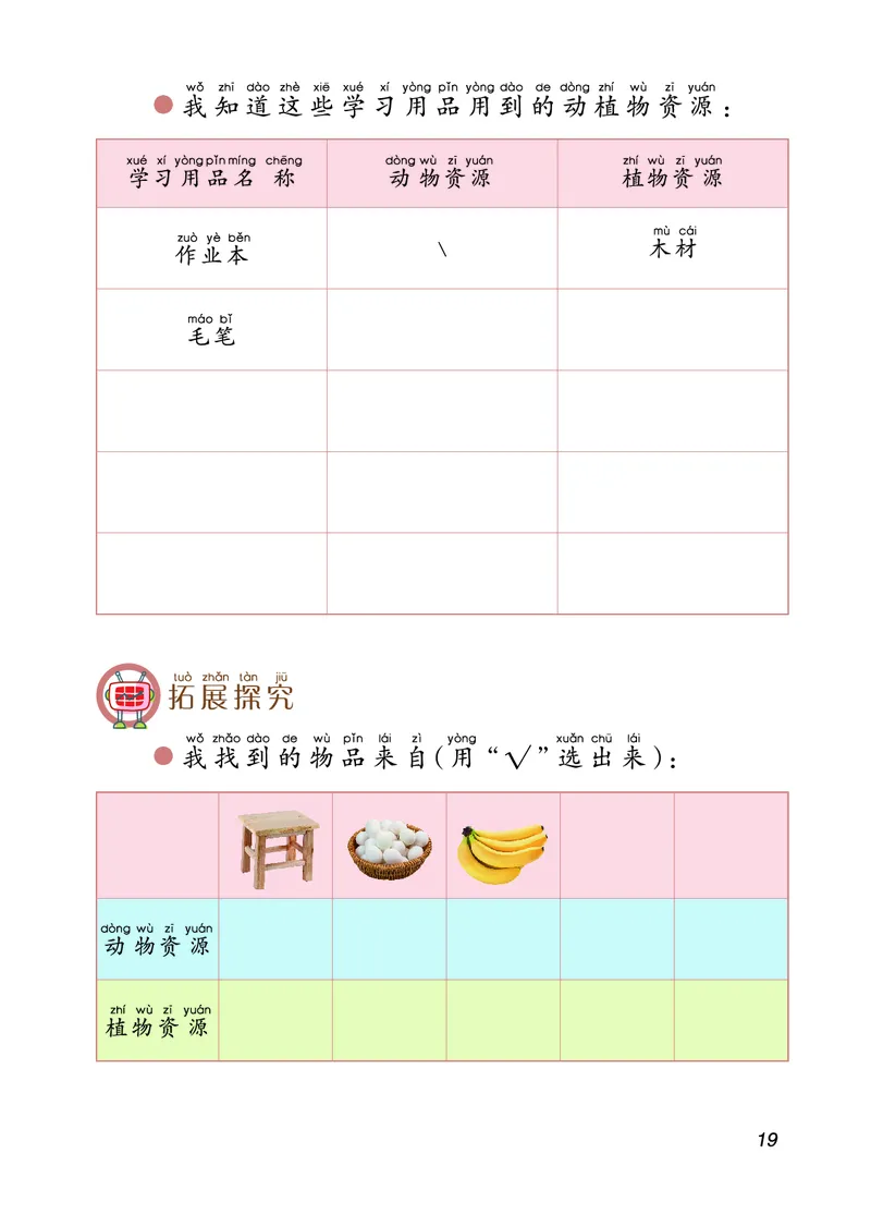 青岛版2年级科学上册活动手册_全部版本&bull;小学科学电子课本_青岛版63制小学科学课本